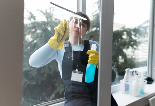 Nettoyage de vitres intérieures et extérieures à Houldizy